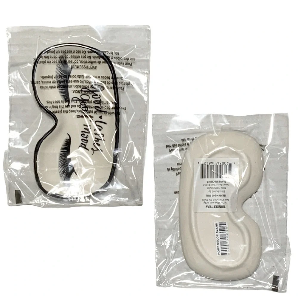 Trinket Tray Multipurpose for Jewelry Eyeglass Makeup Keys This and That Storage